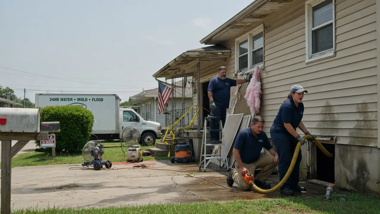 Water Damage Repair in Tishomingo, MS near me